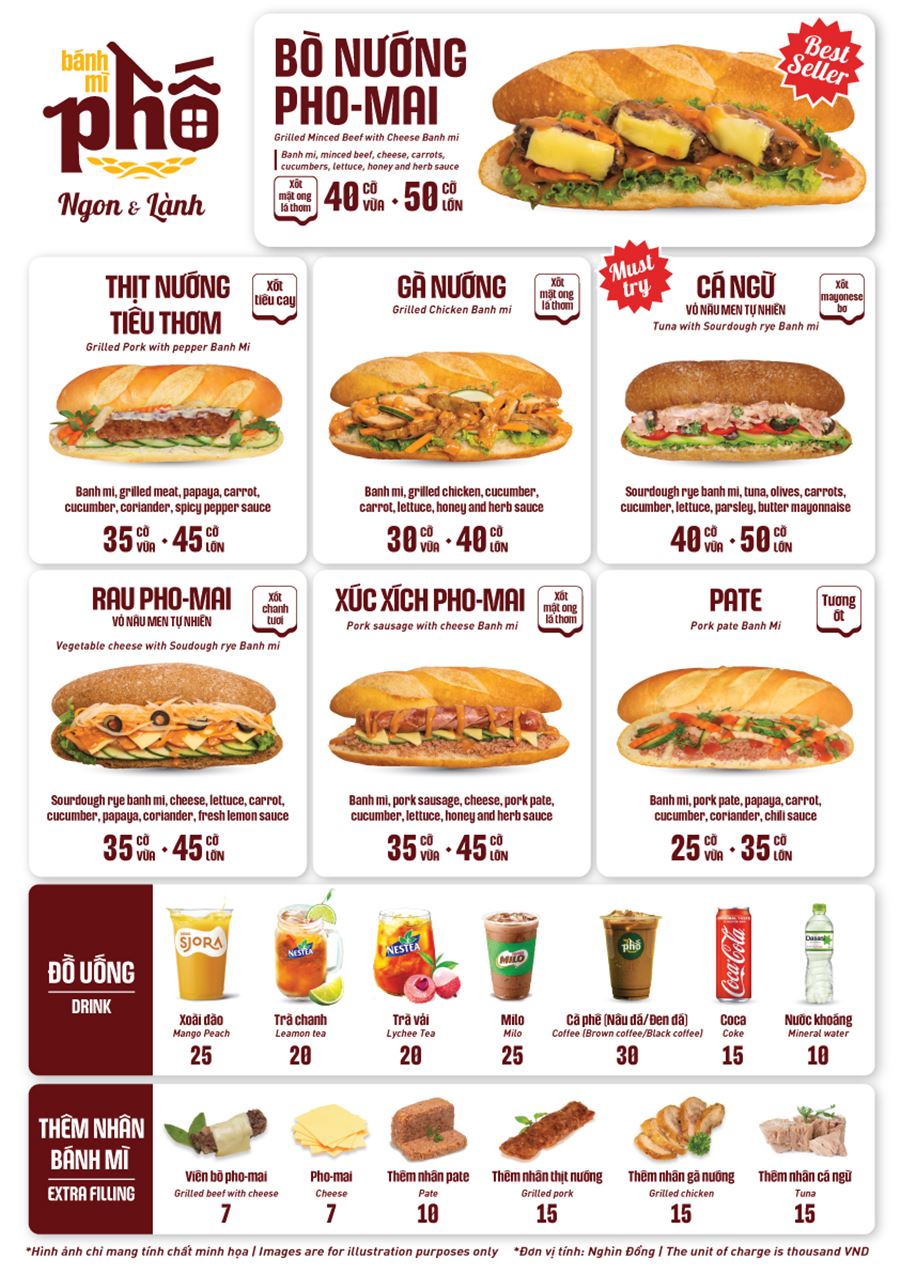 Bánh mì Phố (CS1) - 64 Hàng Bông