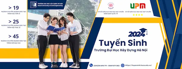 Thông tin tuyển sinh Đại học Xây dựng Hà Nội 2024