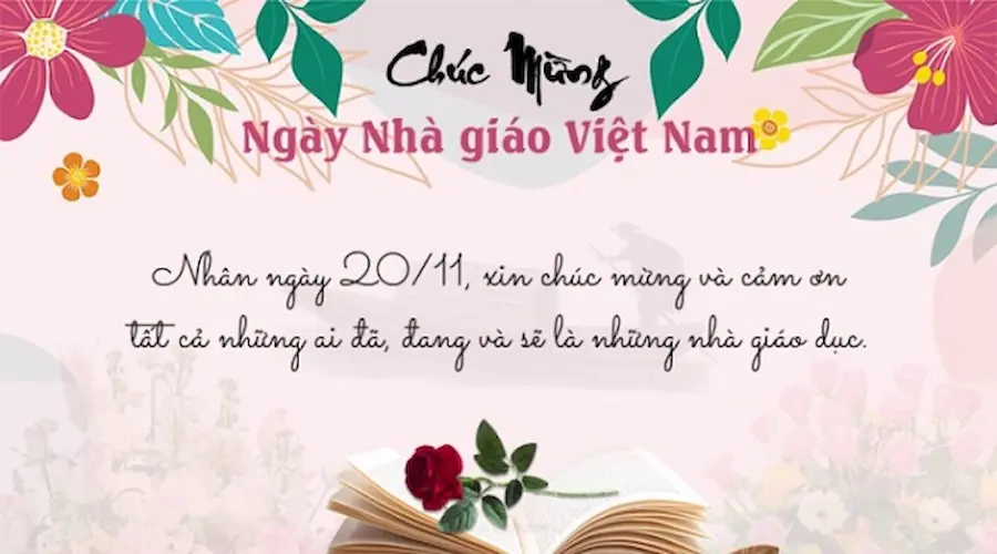 Tuyển tập những lời chúc hay, ý nghĩa cho Ngày Nhà giáo Việt Nam 20/11