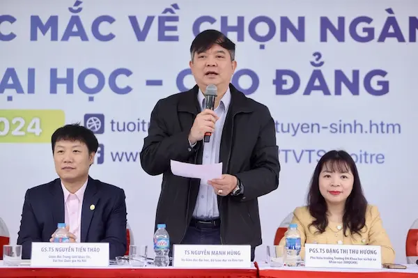  TS Nguyễn Mạnh Hùng nhắc nhở thí sinh Đăng ký nguyện vọng: Nên dùng 1 hay nhiều số căn cước công dân?