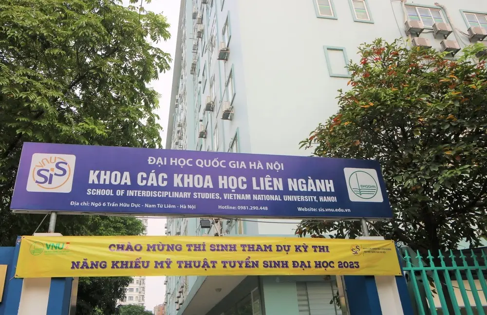 Điểm chuẩn xét tuyển kết hợp trường Khoa học Liên ngành và Nghệ thuật – ĐHQGHN 2024