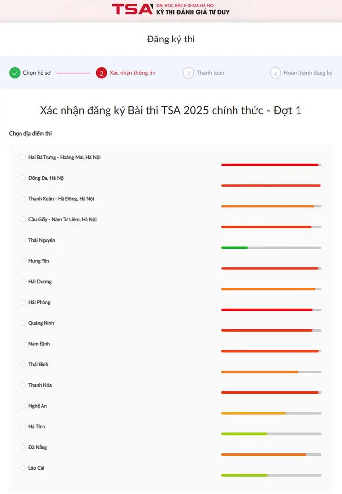 Số lượng đăng kí thi đánh giá tư duy ĐH Bách khoa Hà Nội năm 2025 tăng đột biến